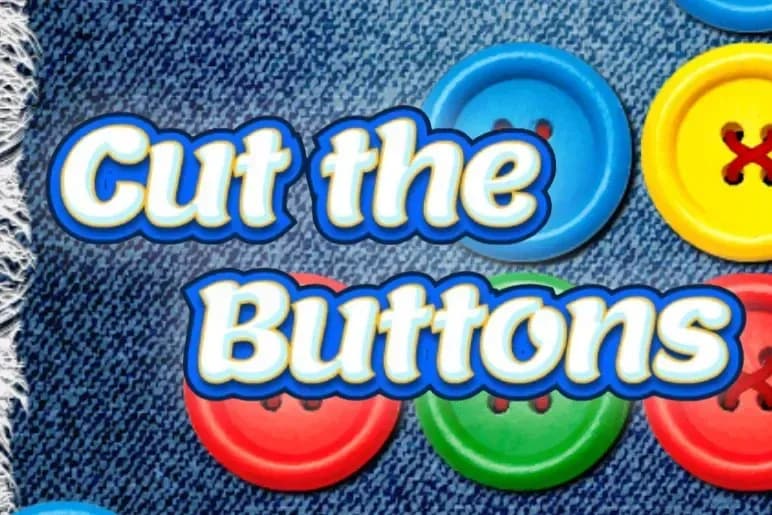 Cut the Buttons Game Title