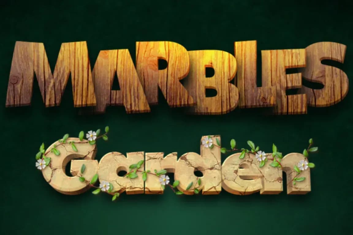 Marbles Garden Game Logo