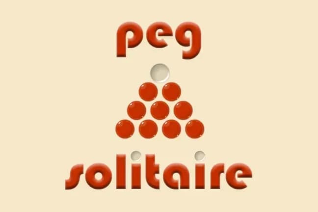 Peg Solitaire Logo