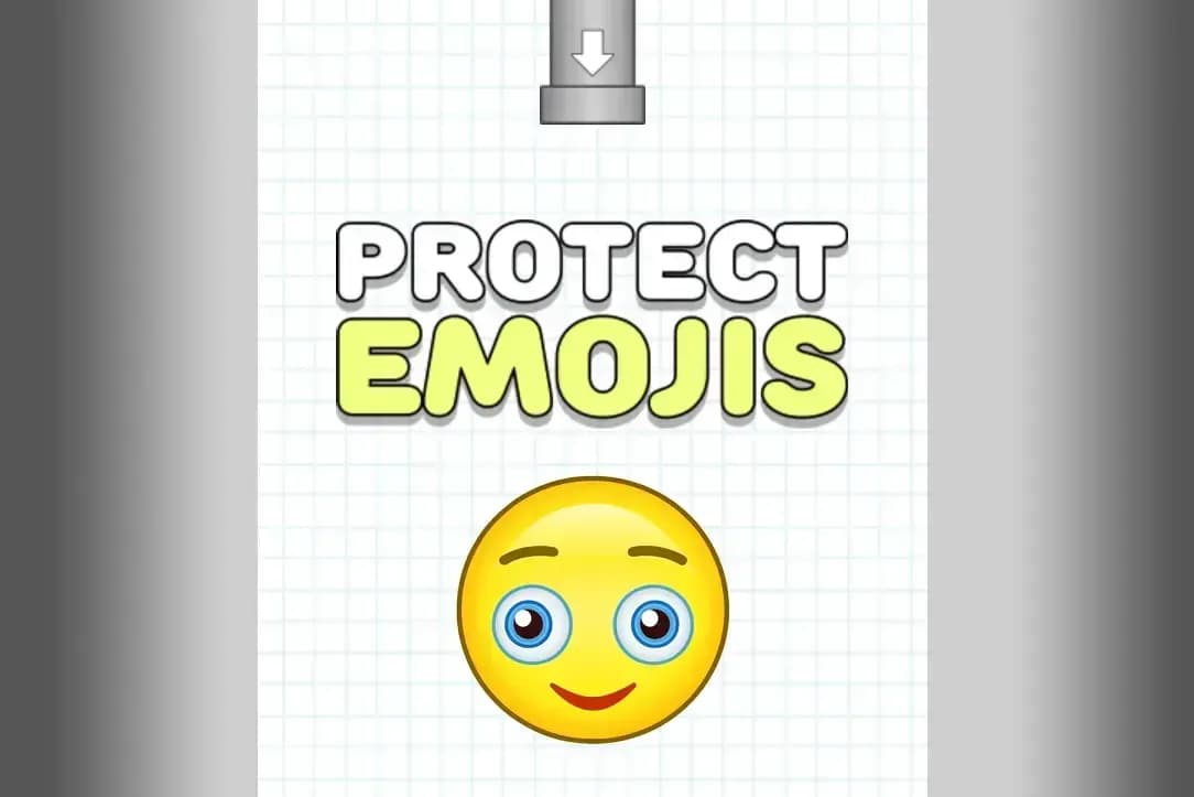 Protect Emojis Game Logo