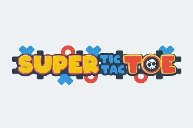 Super Tic Tac Toe game logo