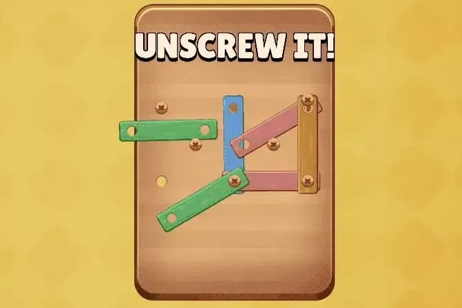 Unscrew It Game Logo